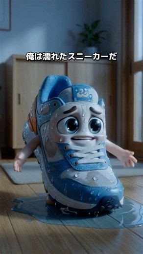 濡れたスニーカーを爆速に乾かす裏技3つ #ライフハック #豆知識 #プチ知識