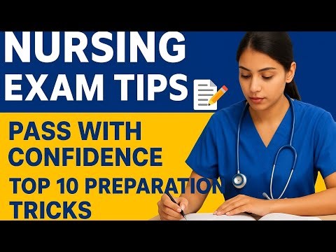 #Top 10 #Tips for #Nursing #Exam #preparation with #Confidence