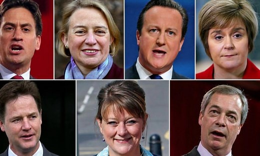 Leaders debate highlights - video