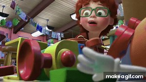 TOY STORY 3 butt bouncing on Make a GIF