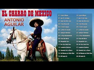 Antonio Aguilar Con Banda 🔥 Grandes Éxitos Rancheros y Corridos Mix 2026