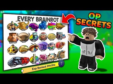 Unlocking EVERY SECRET Brainrot In Brainrot Evolution