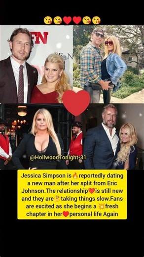Jessica Simpson♥️ Divorced with Eric Johnson & Start Dating to New BF| #ytshorts #shortsviral #love