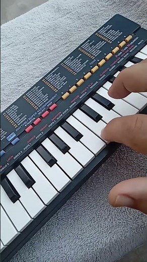 Tutorial completo del teclado CASIO SA-1 con 100 sonidos