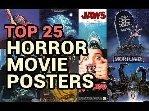 Top 25 Horror Movie Posters