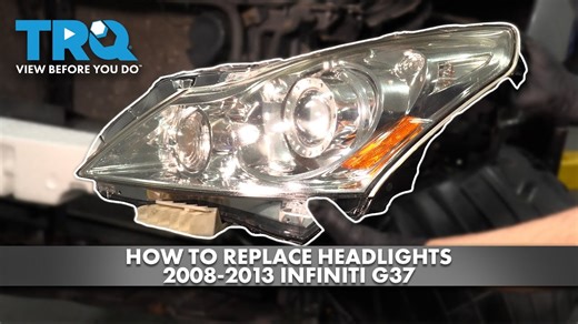 How to Replace Headlights 2008-2013 Infiniti G37