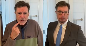 Stephen Colbert Channels Tony Stark After Shaving Off His Beard for ‘Late Show’!