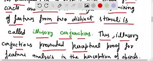 SOLVED:What are illusory conjunctions, and what do they demonstrate… | Numerade