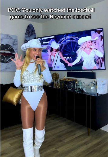 Beyonce Halftime Show Recreated with Closet Items