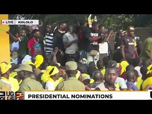 Alien Skin kyakoze aba NRM e Kololo Airstrip ku Rally ya Presisent Museveni