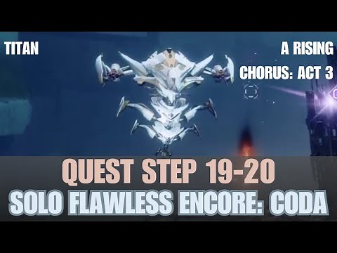 A Rising Chorus Act 3 quest steps 19-20 - Mission Encore: CODA - Closing Cutscene [Destiny 2]