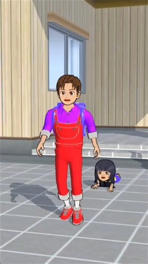 Yuta kecil yang penyayang😂😱 #sakuraschoolsimulator #funnyanimation #sakura #funnyvideo