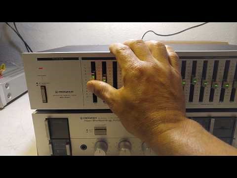 Pioneer SA-940 Amplifier & SG-540 Equalizer