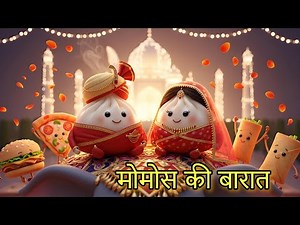 Momos Ki Baraat | Fastfood Wedding Song | Hindi Cartoon Song | kids rhymes