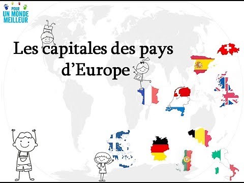 Apprendre les capitales des pays d'Europe - 1 -