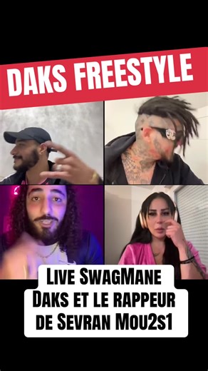 Live Freestyle with Daks and Mou2s1 on TikTok