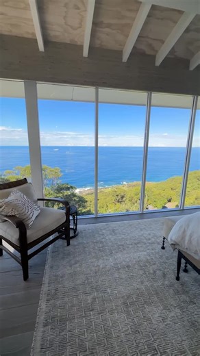 Eco Outdoor | Located on the South Coast of NSW with dual views towards rolling ocean and lush bushland, the interior scheme of Cliffside by Thomas Hamel... | Instagram