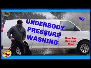 How To Pressure Wash Under A Car Or Truck & Neutralize Winter Salt