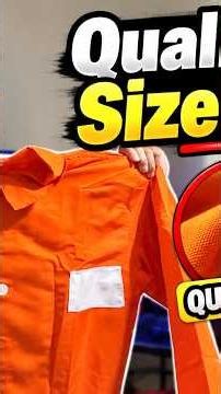WATCH Before You Buy! Quality and Size Check! | Adult Orange Prison Jumpsuit Costume Halloween