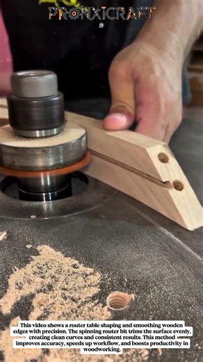 Perfect Edge Shaping with a Router Table | Satisfying Woodworking Process