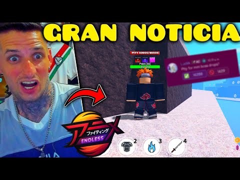 🚨BIG NEWS IN ANIME FIGHTING SIMULATOR ENDLESS ROBLOX