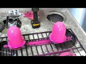 Powder Coating - How to powder coat tumblers - Wine glasses powder coated #2