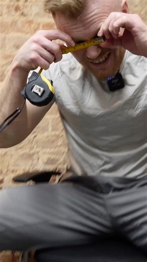 Measuring my pupillary distance 😅