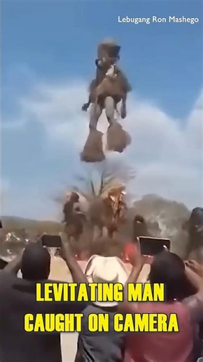 LEVITATING MAN Amazes Crowd