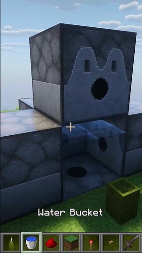 Minecraft Simple TNT Cannon Build #shorts #minecraft