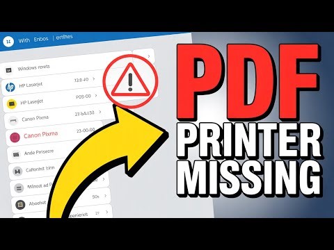 Adobe PDF Printer Missing? Easy Fix for Windows & Mac