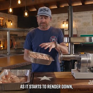 Making your own beef tallow is very simply and very useful. Tallow has so many uses such as cooking or resting briskets in it. It is a great fat for cooking particularly in pans for sautéing. It also has many non food uses such as skin care products and candles. It has mechanical uses such as maintenance on cast iron pans, butcher blocks and cutting boards. It also can be used to wipe down smokers and griddles to prevent rust. | Meat Church BBQ