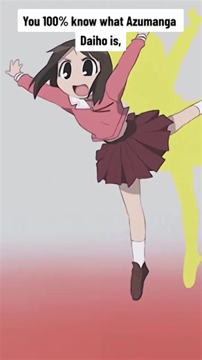 Today in gay anime history we talk the first astrology lesbian #anime #manga #comedy #azumangadaioh #lesbian #kaorin #2000s #nostalgia #lgbt #crunchyroll #shonen