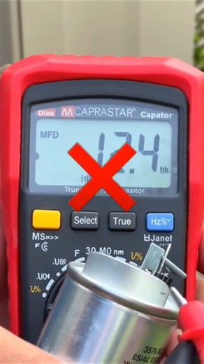 AC capacitor ka test kaise karein? #shorts