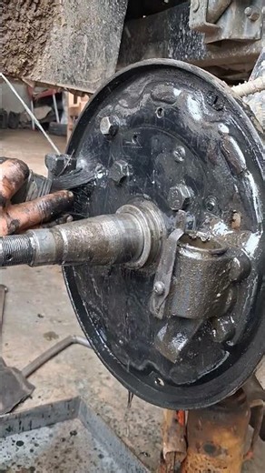 #brake backing plat cleaning #shorts #mechanical #top #trending #viralvideo