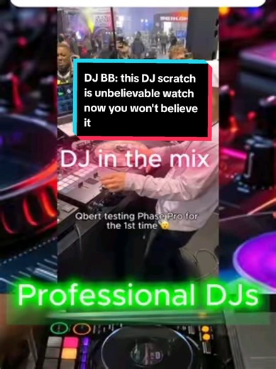 DJ BB DJ Scratch Battle 🔥 This Scratch Combo Broke The Crowd DJ BB takes scratch mastery to the next level in this explosive battle performance. Every fader cut, vinyl spin, and beat juggle is executed with professional precision and creativity, leaving the crowd in awe. This is pure scratch energy, showcasing advanced techniques, flawless timing, and pro-level turntablism that every DJ and fan of hip hop culture will want to watch. #DJBB #DJBBScratch #DJBBBattle #DJBBTurntablism #DJBBPro