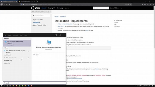 Python for Unity 3D 2020!!