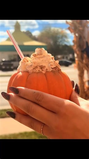 Iced pumpkin Latte | Red Apple Restaurant