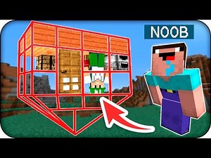 NOOB VS CASA INVERTIDA de FERNANFLOO 😂 MINECRAFT TROLL + ROLEPLAY | LAS AVENTURAS DEL NOOB