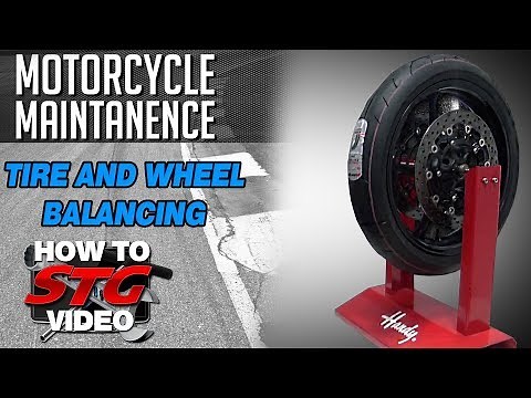 How To Balance a Motorcycle Tire and Wheel from SportbikeTrackGear.com