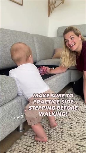 Practise side stepping before walking