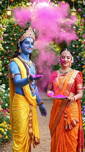 rang leke khelte gulal leke khelte Radha Sang Holi Nandlal khelte #radharani #radheshyam #song