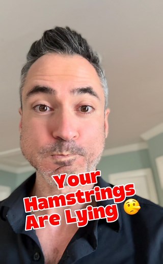 Your facial nerves control WAY more than your face. When you puff your cheeks and roll the air in a circle, you activate Cranial Nerve VII (the Facial Nerve) — a major player in relaxation, breath coordination, and calming the fight-or-flight system. When CN VII lights up, your brain stops guarding your posterior chain. That’s why your chronically tight hamstrings suddenly ease up and your whole body feels less stressed. Your muscles aren’t always tight… Sometimes your nervous system just needs 