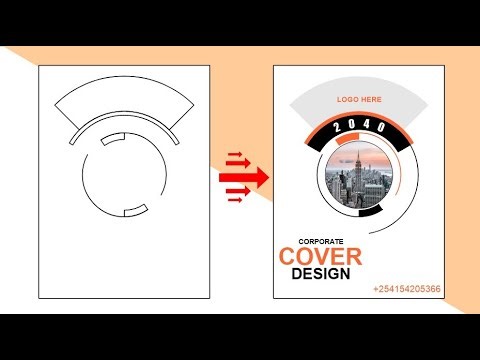 Cover Design 2040 | CorelDRAW Professional Editing Tutorial | Futuristic Graphic Design Tips”