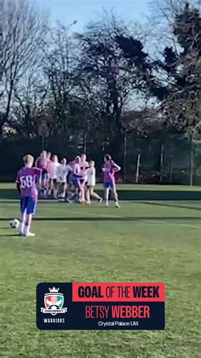 Betsy Webber's Stunning Half Volley for Crystal Palace