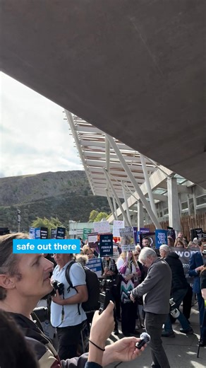 It was an honour to join and to speak at the rally organised by the formidable forwomen.scot outside the Scottish Parliament today, along with my colleagues. The SNP Government need to get on with the job of implementing the UK Supreme Court ruling on the word 'woman.’ In schools, hospital wards, changing rooms and all public spaces women and girls need to be protected. Let's be clear, John Swinney, women will not be going anywhere. We will keep fighting for our rights. #Womenwontwheesht #womenw
