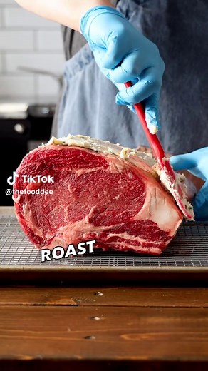 Smoked Prime Rib with Herb Butter Recipe