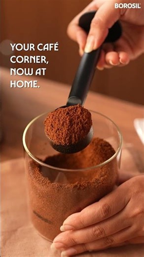 6 Coffees, One Machine | Borosil BrewMate Espresso Maker