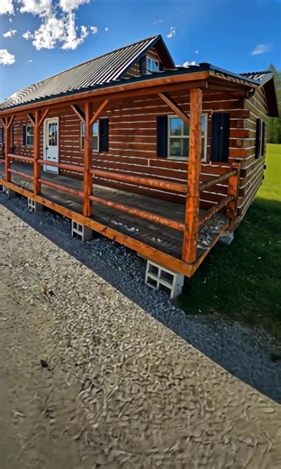 2.1K views · 33 reactions | Amish-Built 3 Bedroom Cabin  | My Log Homes | Facebook