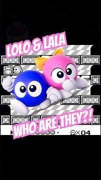 Who Are Lololo & Lalala? 💙💗 Kirby Air Riders Character Trivia #kirby #kirbyairriders #kirbyairride