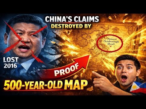China's 10-Dash Line DESTROYED by 500-Year-Old Filipino Map (International Court Evidence)